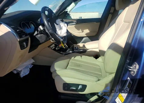 2020 BMW X3 Sdrive30I z USA, uszkodzony, nr VIN 5UXTY3C09L9B20691